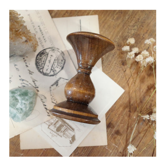 西班牙帶回老件.木製小燭台.擺件.飾品礦石水晶陳列展示推薦